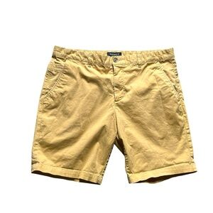 RW&Co Men's 34” Yellow Shorts